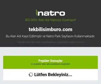 Tekbilisimburo.com(Sınırsız Web Hosting) Screenshot