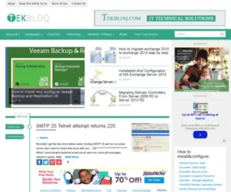 Tekbloq.com(Best solutions) Screenshot