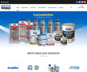 Tekbond.com.br(Home PT) Screenshot