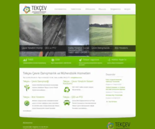 Tekcev.com(Tekçev) Screenshot