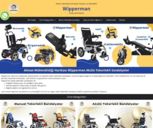 Tekerleklisandalye.net(Akülü Tekerlekli Sandalye Fiyatları ve Modelleri) Screenshot