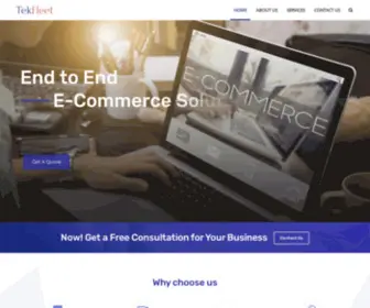 Tekfleet.com(TekFleet Technologies) Screenshot