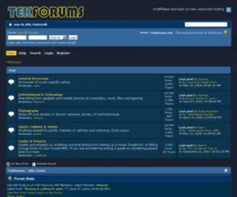 Tekforums.net(Tekforums) Screenshot