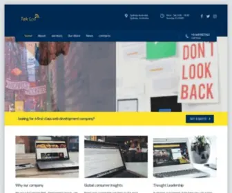 Tekgro.com.au(A Complete Webiste) Screenshot