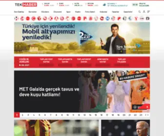 Tekhaber.com.tr(TekHaber, Son Dakika Haberler, Güncel Gazete Haberleri) Screenshot