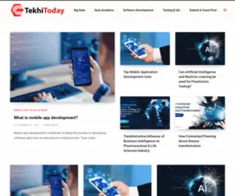 Tekhitoday.com(Big Data) Screenshot