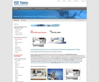 Tekin-Online.com(Knopfannähautomat) Screenshot