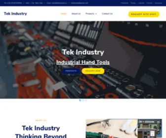 Tekindustry.in(TEK INDUSTRY) Screenshot