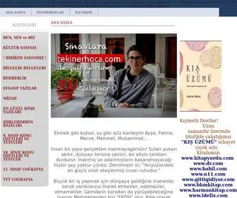 Tekinerhoca.com(Coğrafya) Screenshot