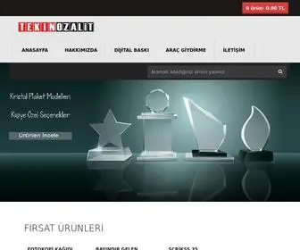 Tekinozalit.com(Ve Reklam Hizmetleri A) Screenshot