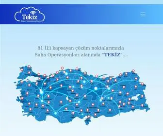 Tekiziletisim.com(İletişim) Screenshot