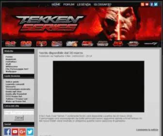 Tekken-Series.com(Tekken) Screenshot