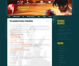 Tekkenchile.cl(TekkenChile) Screenshot