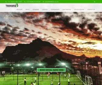 Tekkerz.co.za(A-side Soccer) Screenshot