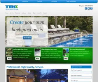 Tekkgroup.ca(TEKK Group) Screenshot