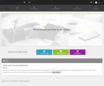 Tekkhosting.com(Portal Home) Screenshot