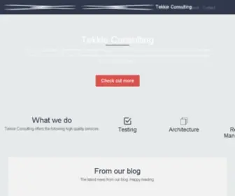 Tekkie.ro(Technical stuff) Screenshot