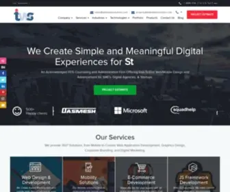 Tekkiwebsolutions.com(Web Design and Mobile Apps Development Agency in San Jose) Screenshot