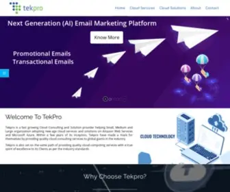 Tekkonnectpro.com(Cloud management) Screenshot