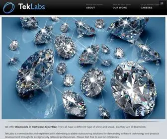 Teklabs.com(TekLabs) Screenshot