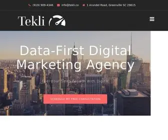 Tekli.co(Digital Marketing) Screenshot