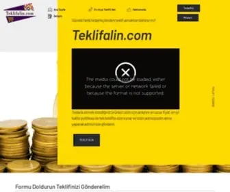 Teklifalin.com(En ucuz fiyat ile t) Screenshot