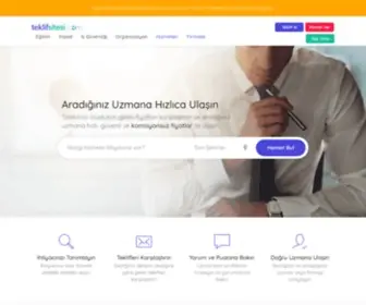 Teklifsitesi.com(Komisyonsuz Talep ve Teklif Platformu) Screenshot