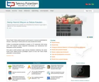 Tekmapolietilen.com.tr(Plastik Kova ve Ayran Bardağı) Screenshot