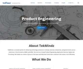 Tekmindz.com(Technology Solutions & Services) Screenshot