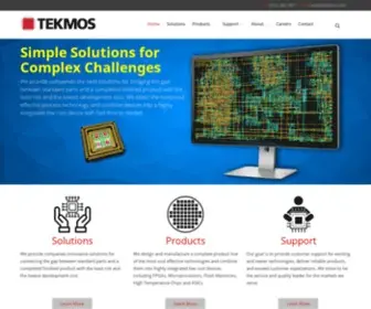 Tekmos.com(Tekmos Inc) Screenshot