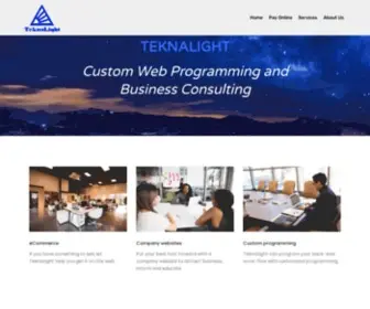 Teknalight.com(TeknaLight Software Corporation) Screenshot