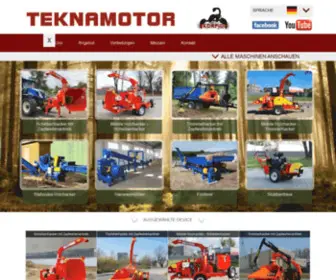 Teknamotor.de(Herausfräsen des) Screenshot