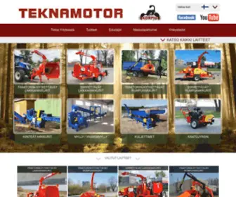 Teknamotor.fi(Teknamotorin viralliselta internet sivulta löytyvät hakkurit) Screenshot