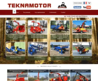 Teknamotor.fr(Broyeur à tambour) Screenshot