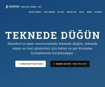 Teknededugun.com.tr(Kiralık Tekne ve Yat Kiralama) Screenshot