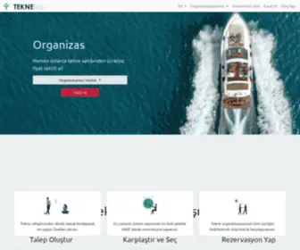 Teknevia.com(Yat Kiralama ve Tekne Kiralama) Screenshot