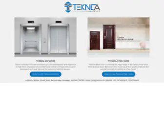 Teknica.in(Steel Safety Door and Elevator manufacturer companies in kolkata) Screenshot