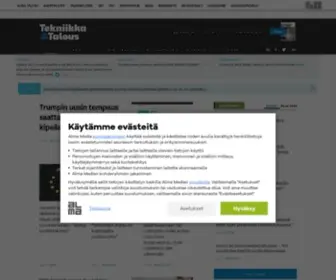Tekniikkatalous.fi(Insinöörin uutiset) Screenshot