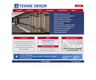 Teknikdekor.com.tr(Teknik Dekor) Screenshot