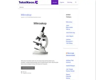 Teknikece.com(Informasi terlengkap tentang teknologi ada disini) Screenshot