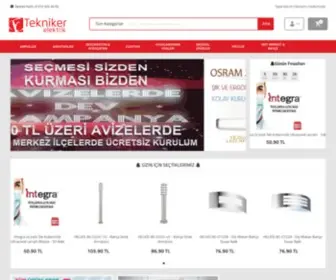 Teknikerelektrik.com(Tekniker Elektrik) Screenshot