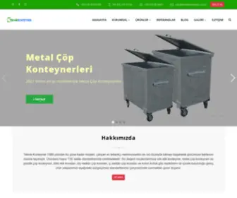 Teknikkonteyner.com.tr(Teknik Konteyner) Screenshot