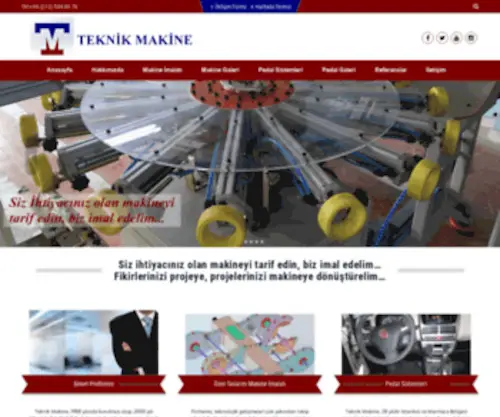 Teknikmakine.com.tr(Teknik Makine) Screenshot