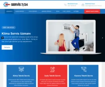 Teknikservis7-24.com(Servis 7/24 Anasayfa) Screenshot