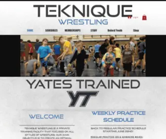 Tekniquewrestling.com(Mysite) Screenshot