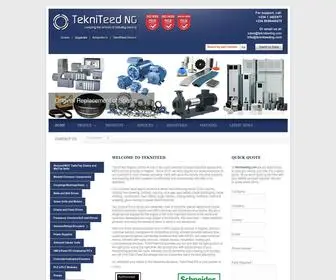 Tekniteedng.com(1 industrial spares and MRO service provider in Nigeria) Screenshot