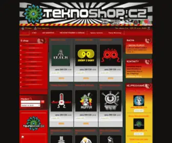 Tekno-Shop.cz(Underground party wear) Screenshot