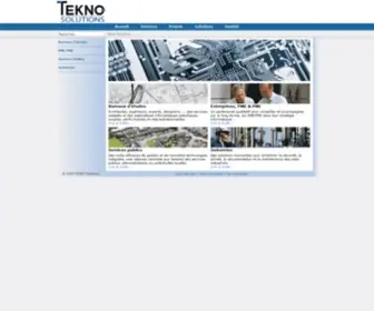 Tekno-Solutions.com(Bureau) Screenshot