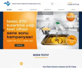 Tekno-Test.com(Teknotest Elektronik ve Test Ölçüm Cihazları) Screenshot