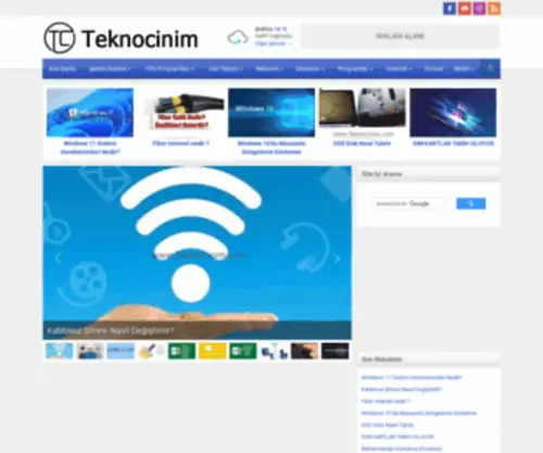 Teknocinim.com(Güvenlik) Screenshot